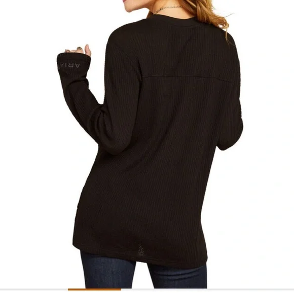 Ariat Harper Henley Long Sleeve Top - Picture 2 of 6
